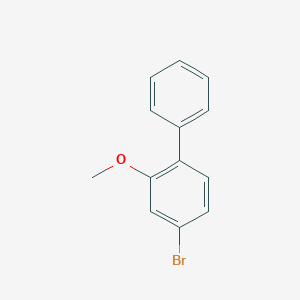 molecular formula C13H11BrO B048858 4-Bromo-2-methoxybiphenyl CAS No. 227305-07-9