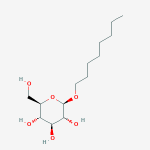 molecular formula C14H28O6 B048864 辛基-β-D-吡喃葡萄糖苷 CAS No. 78168-20-4