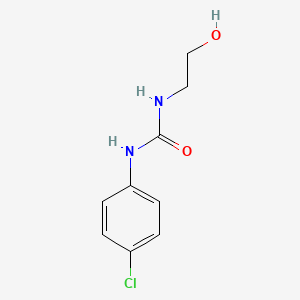 molecular formula C9H11ClN2O2 B4887677 1-(4-Chlorophenyl)-3-(2-hydroxyethyl)urea 