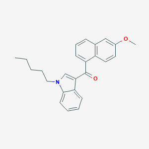 Methanone, (6-methoxy-1-naphthalenyl)(1-pentyl-1H-indol-3-yl)-