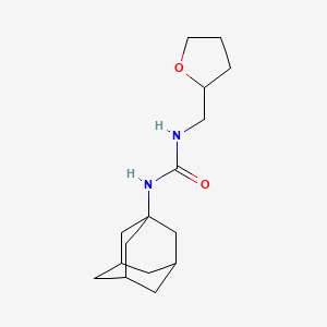 molecular formula C16H26N2O2 B4890311 N-(1-adamantyl)-N'-tetrahydro-2-furanylmethylurea 
