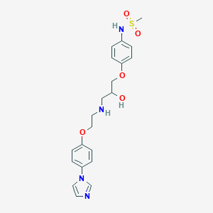 molecular formula C21H26N4O5S B048920 Ersentilide CAS No. 125228-82-2