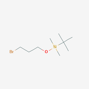 molecular formula C9H21BrOSi B048924 (3-Bromopropoxy)-tert-butyldimethylsilane CAS No. 89031-84-5