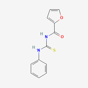 molecular formula C12H10N2O2S B4892612 N-(phenylcarbamothioyl)furan-2-carboxamide 