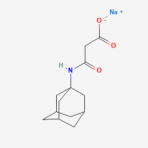 sodium 3-(1-adamantylamino)-3-oxopropanoate