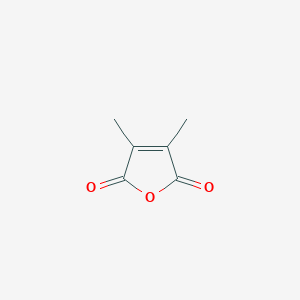 molecular formula C6H6O3 B048929 2,3-Dimethylmaleic anhydride CAS No. 766-39-2
