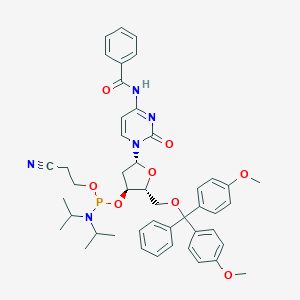 molecular formula C46H52N5O8P B048938 DMT-dC(bz) Phosphoramidite CAS No. 102212-98-6