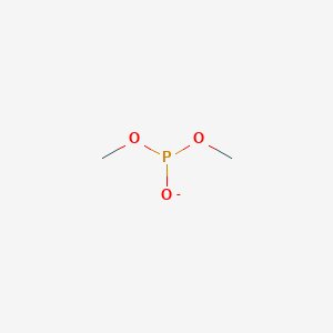 molecular formula C2H7O3P<br>C2H6O3P- B048941 Phosphorous acid, dimethyl ester CAS No. 96-36-6