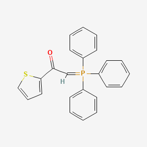 molecular formula C24H19OPS B4894787 Ethanone, 1-(2-thienyl)-2-(triphenylphosphoranylidene)- CAS No. 1777-61-3