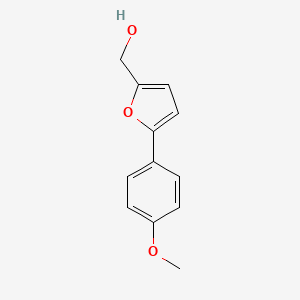 molecular formula C12H12O3 B4896546 [5-(4-methoxyphenyl)furan-2-yl]methanol 