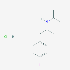 molecular formula C12H19ClIN B048988 Iofetamine hydrochloride CAS No. 116316-03-1