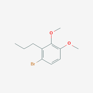 1-Bromo-3,4-dimethoxy-2-propylbenzene