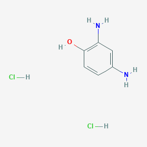 molecular formula C6H10Cl2N2O B048997 Amidol CAS No. 137-09-7