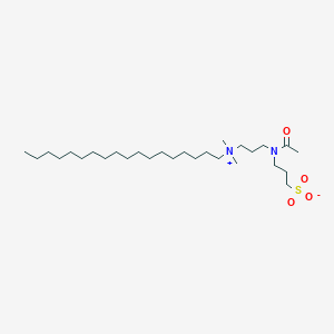 molecular formula C28H58N2O4S B049015 Ammonium sulfobetaine-4 CAS No. 120139-55-1