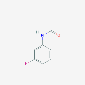 molecular formula C8H8FNO B049025 N-(3-Fluorophenyl)acetamide CAS No. 351-28-0