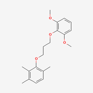 molecular formula C20H26O4 B4903220 2-[3-(2,6-dimethoxyphenoxy)propoxy]-1,3,4-trimethylbenzene 