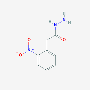 molecular formula C8H9N3O3 B049033 2-(2-Nitrophenyl)acetohydrazide CAS No. 114953-81-0