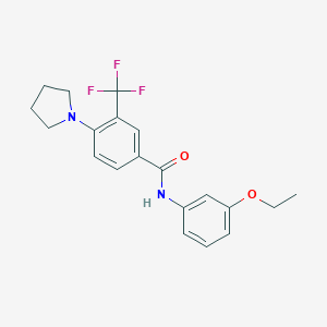 molecular formula C20H21F3N2O2 B049055 Epptb CAS No. 1110781-88-8