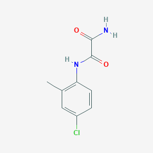 molecular formula C9H9ClN2O2 B4905734 N'-(4-chloro-2-methylphenyl)oxamide 