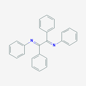molecular formula C26H20N2 B490581 N-[(E,2E)-1,2-Diphenyl-2-(phenylimino)ethylidene]aniline CAS No. 7510-33-0