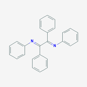 Benzenamine, N,N'-(1,2-diphenyl-1,2-ethanediylidene)bis-