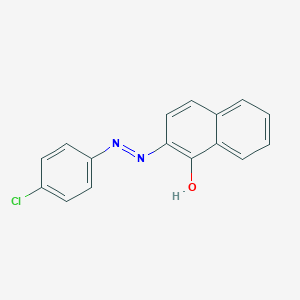 B490605 1-Naphthalenol, 2-[(4-chlorophenyl)azo]- CAS No. 26496-69-5
