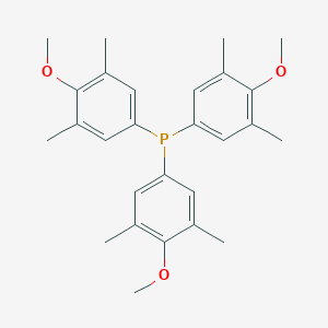 molecular formula C27H33O3P B049063 Tris(4-methoxy-3,5-dimethylphenyl)phosphine CAS No. 121898-64-4