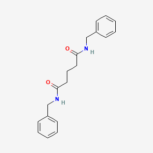 B4907707 N,N'-dibenzylpentanediamide CAS No. 42856-47-3