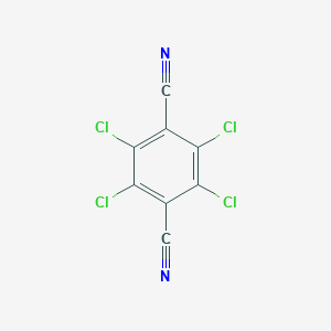molecular formula C8Cl4N2 B049079 Tetrachloroterephthalonitrile CAS No. 1897-41-2