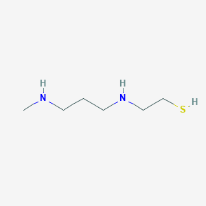 molecular formula C6H16N2S B049082 S-2-(3-Methylaminopropylamino)ethanethiol CAS No. 117062-90-5