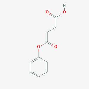 molecular formula C10H10O4 B049103 4-Oxo-4-phenoxybutanoic acid CAS No. 6311-68-8