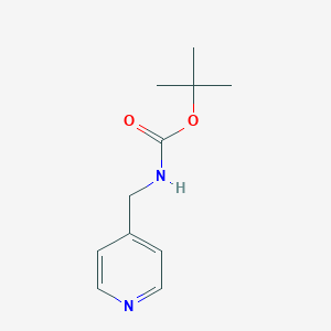 molecular formula C11H16N2O2 B049106 4-(Boc-aminomethyl)pyridine CAS No. 111080-65-0