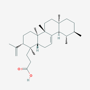 molecular formula C30H48O2 B049110 Roburic acid CAS No. 6812-81-3