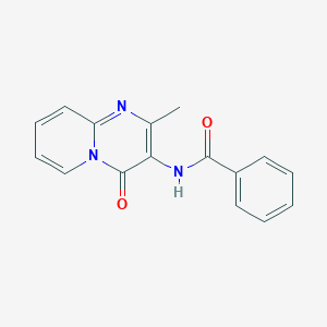 N-(2-methyl-4-oxopyrido[1,2-a]pyrimidin-3-yl)benzamide