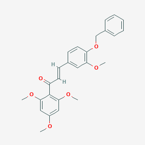 4-Benzyloxy-2',3,4',6'-tetramethoxychalcone