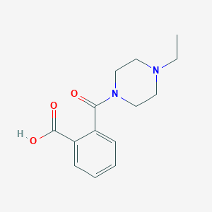 2-(4-Ethyl-piperazine-1-carbonyl)-benzoic acid