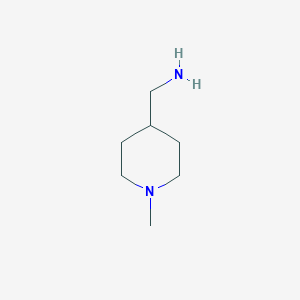 molecular formula C7H16N2 B049127 (1-Methylpiperidin-4-yl)methanamine CAS No. 7149-42-0