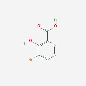 molecular formula C7H5BrO3 B049128 3-Bromo-2-hydroxybenzoic acid CAS No. 3883-95-2