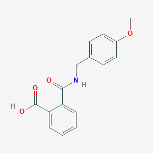 2-{[(4-Methoxybenzyl)amino]carbonyl}benzoic acid