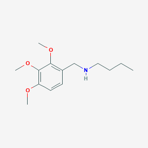 Butyl[(2,3,4-trimethoxyphenyl)methyl]amine