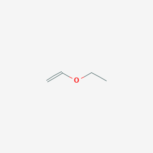 molecular formula CH2=CHOCH2CH3<br>C4H8O<br>C4H8O B049138 乙烯基乙醚 CAS No. 109-92-2