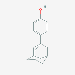 molecular formula C16H20O B049145 4-(1-Adamantyl)phenol CAS No. 29799-07-3