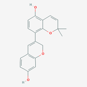 molecular formula C20H18O4 B049173 Glabrene CAS No. 60008-03-9