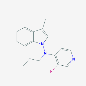 molecular formula C17H18FN3 B049177 Nerispirdine CAS No. 119229-65-1
