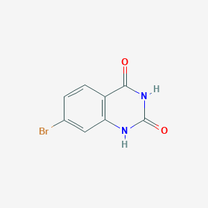 molecular formula C8H5BrN2O2 B049182 7-Bromoquinazoline-2,4(1H,3H)-dione CAS No. 114703-12-7