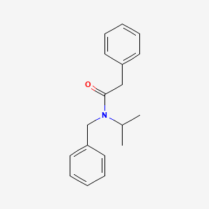 molecular formula C18H21NO B4919194 N-benzyl-2-phenyl-N-propan-2-ylacetamide 