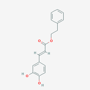 molecular formula C17H16O4 B049194 Caffeic acid phenethyl ester CAS No. 115610-29-2