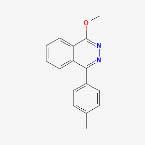 molecular formula C16H14N2O B4919409 1-methoxy-4-(4-methylphenyl)phthalazine 