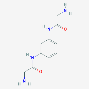 molecular formula C10H14N4O2 B4919670 N,N'-1,3-phenylenebis(2-aminoacetamide) 