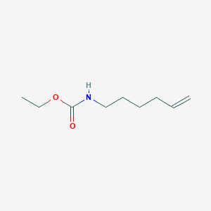 molecular formula C9H17NO2 B049202 Ethyl hex-5-en-1-ylcarbamate CAS No. 112476-25-2